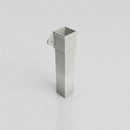 Traditional Aluminium Downpipe Sample — RAL 7035 / 72x72mm