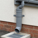110mm Plain Ended Downpipe 3m