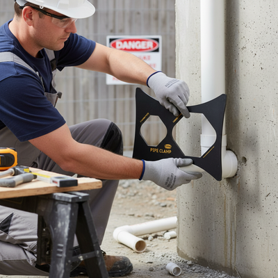 Heavy Duty PVC Pipe Grip for Easy Cutting and Chamfering