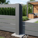 Classic 2700mm Anthracite Grey Fence Post 48mm