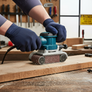 Dim Gray High-Performance Sanding Belts 75mm x 533mm 60 Grit (Pack of 3)