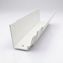 Moulded Ogee Aluminium Gutter Length 125 x 100mm x 1.83m — RAL 9016