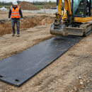 Dim Gray Heavy Duty Single Sided Access Mat - 500mm x 3000mm x 15mm