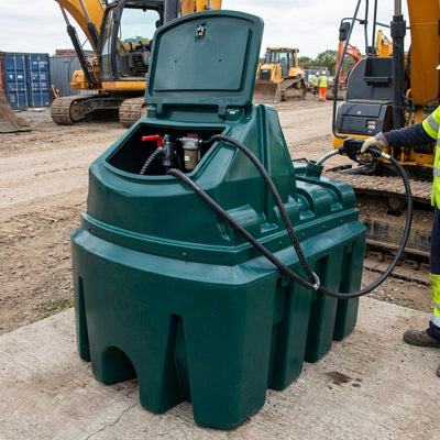 Bunded Diesel Storage Tank 1350L with Dispensing Kit