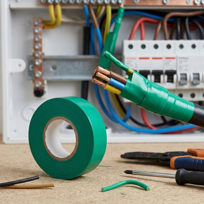 50mm Green PVC Electrical Insulation Tape - 33m