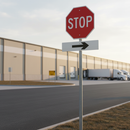 Light Gray Premium Arrow Right Supplementary Plate for Traffic Signs