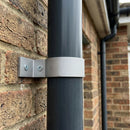 Aluminium Downpipe Clip 76mm Diameter