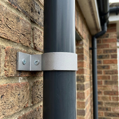 Aluminium Downpipe Clip 76mm Diameter