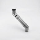 Flush Joint Adjustable Swanneck 63mm Downpipe Connector (view 2)