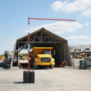 Light Gray Premium Height Restriction Cantilever Goalposts for Site Safety