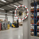 Slate Gray Premium Stainless Steel Traffic Mirror - Circular 600mm