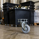 Recycled Polyethylene Bottle Bin - 135–185 L with Castors
