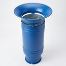 60 Litre Open Top Steel Litter Bin with Internal Bucket (view 2)