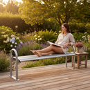 Sienna Premium Heavy Duty Steel Bench for Public Areas