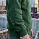 Crew Neck Work Sweatshirt - Forest Green (view 2)