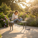 Dim Gray Premium Bench 300mm in Robust Durable Steel for Public Spaces