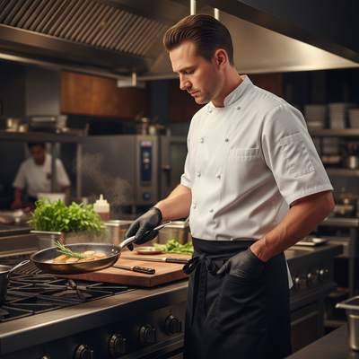 Professional Half Apron 29" x 22" - Durable and Stylish