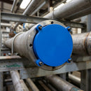 2½" Class 300/600 Flange Stud Hole Insert - Blue LDPE (view 2)