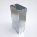 112 litre galvanised steel bin liner with external handle (view 2)