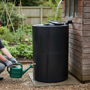 Dark Slate Gray 260 Litre Heavy Duty Cylindrical Water Tank - Frost Resistant