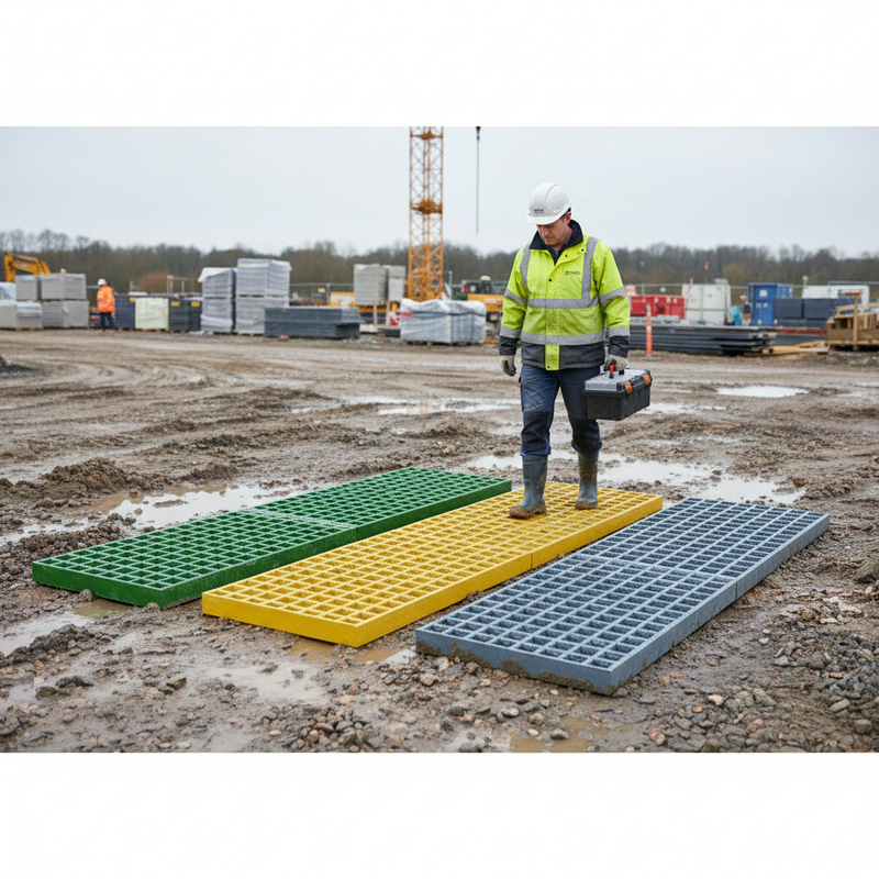 Light Slate Gray Premium Waffle Boards - Pack of 2 for Enhanced Traction