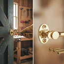 Premium 150mm Polished Brass Cabin Hook and Eye Latch for Secure Doors and Gates