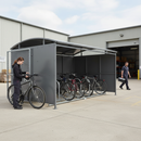 Light Gray Premium Multi-Use Shelter with Galvanised Clad for Versatile Applications