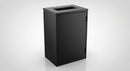 112 Litre GFC Recycling Bin with Hinged Door & Coloured Aperture (view 2)