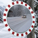 1000mm diameter stainless steel convex traffic mirror, anti-frost
