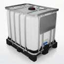 600L IBC Container – HDPE Bottle, Plastic Pallet, UN Approved (view 2)