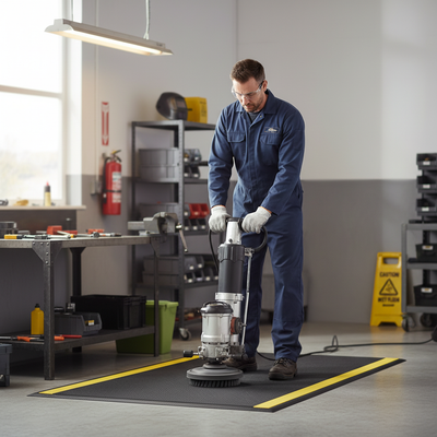 Premium Anti-Fatigue Mat with Pebble Surface - 90cm
