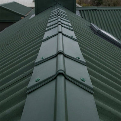 Close Fitting Ridge - Juniper Green