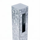 Galvanised Square Post 100mm x 100mm for 1350mm Gate (view 2)