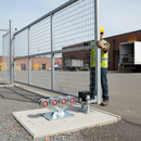 Light Gray Premium Heavy Duty Cantilever Gate Wheels for 500kg, 1000kg & 1500kg Sliding Gates - 8 Wheel Carrier System