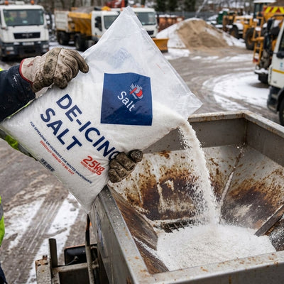 25 kg White De-icing Salt