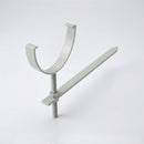 130mm Rise and Fall Gutter Bracket for Deepflow Aluminium System — RAL 7035