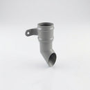 Traditional Aluminium Downpipe Shoe 63mm Diameter — RAL 7036