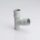 Traditional Aluminium Downpipe Branch 76mm Diameter — RAL 7035 / 112.5 Degrees