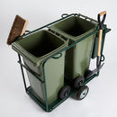 240 Litre Street Orderly with Dual Wheeled Bins & Steel Frame (view 2)
