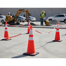 Gray 2.5m High-Performance Plastic Cone Chain Red & White