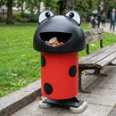 Polyethylene Litter Bin 60L with Hooded Top