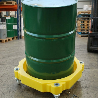 4-wheel Bunded Drum Dolly – 205L capacity