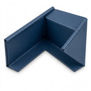 Slate Blue PVC 193 x 193 x 90° Hemmed Corner 0.7mm (view 2)