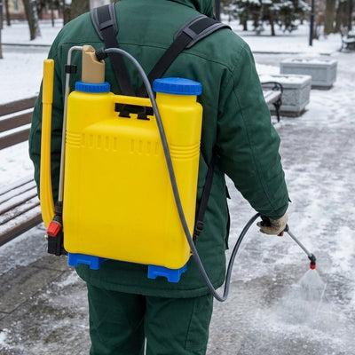 16 litre backpack chemical and liquid de-icer sprayer