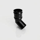76mm Diameter Traditional Aluminium Downpipe Bends 92.5° & 112.5° — RAL 9005 / 112.5 Degrees