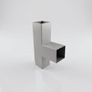 72x72mm Flush Joint Downpipe Branches — 92.5° & 112.5° — RAL 7036 / 92.5 Degrees