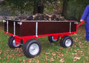 Four-Wheel Timber Trailer – 760 kg Capacity, 1800 × 915 mm