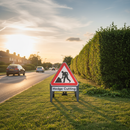 Gray Professional Hedge Cutting Supplementary Plate 750mm Q-Sign