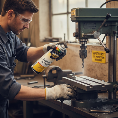 Premium Cutting, Drilling & Tapping Fluid Aerosol 500ml for Metalworking