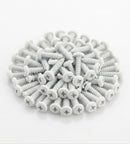 No. 12 × 30mm Pozi Pan Gutter Bracket Fixing Screw (100 Pack) — RAL 9016